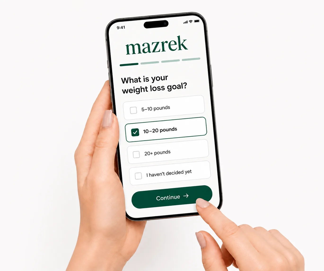 Complete your intake and connect with a physician